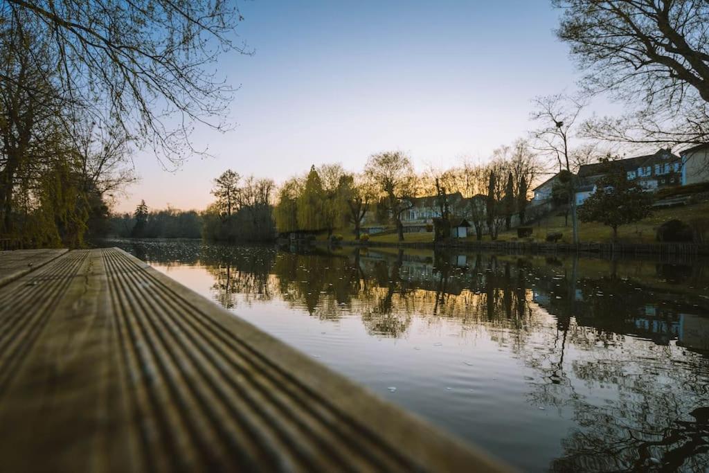 Le Chalet Du Bout Du Monde, En Bord De Riviere ! Grez-sur-Loing ภายนอก รูปภาพ