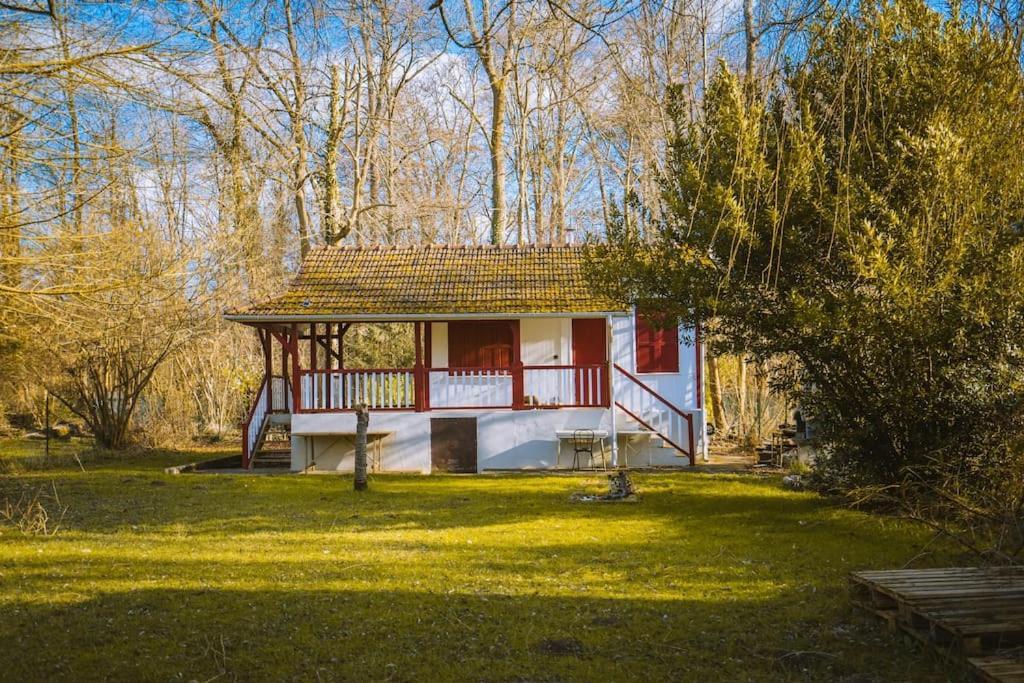 Le Chalet Du Bout Du Monde, En Bord De Riviere ! Grez-sur-Loing ภายนอก รูปภาพ
